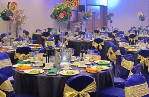 Wonka table dressing'